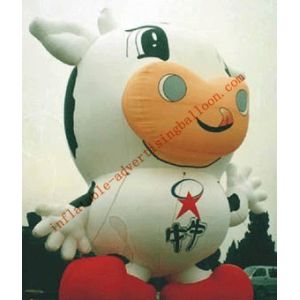 Waterproof Custom Shaped Balloons Inflatable Advertising , 6m