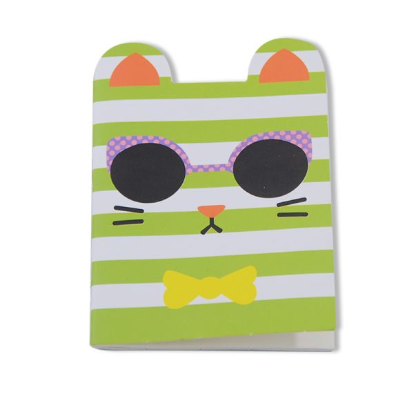 Cute Cartoon Mini Note Book Elastic Kawaii Stationery Paper Cover for Kids and Girls