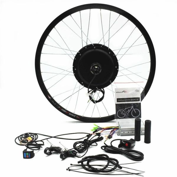 Fastest Electric Bike Hub Motor Conversion Kit With Batteries 48v 500W