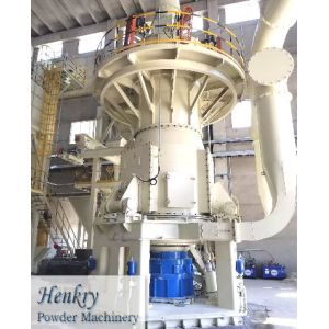 1-10 T/H Ultrafine Vertical Roller Mill PLC System Lower Power Consumption
