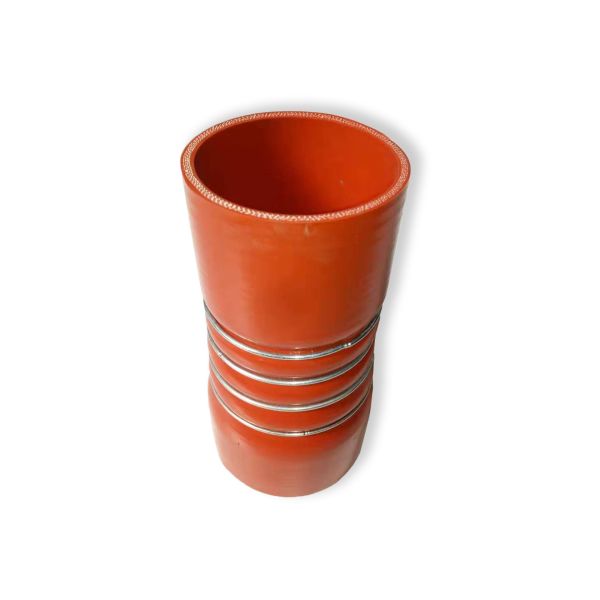 Automotive Turbo Silicone Rubber Hose Wire Ring Reinforced Hardness 65-75 Shore