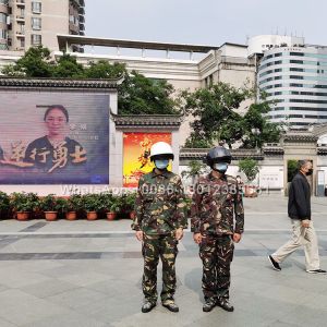 1920x1080 Smart Temperature Measuring Helmet