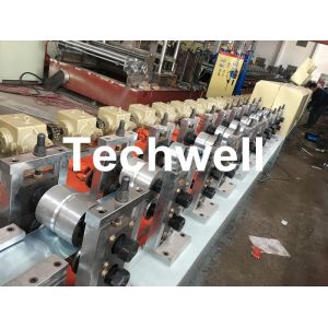 Roller Shutter Door Slat Roll Forming Machine With Pu Foam Injection Machine For