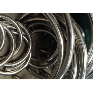 Mechanical Coiled Metal Tubing / Stainless Steel Coil High Hardness