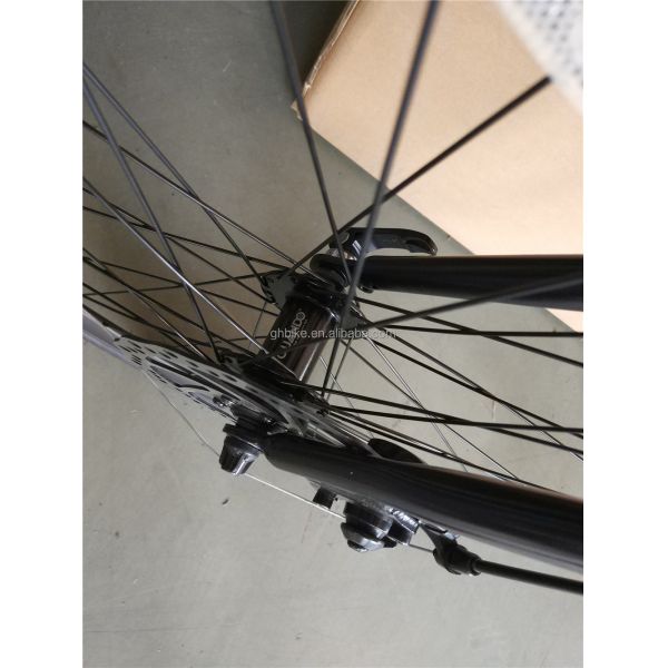 Shimano Gear Hard Frame Disc Brake OEM Chromoly 4130 Frame Mens Adult Hybrid City Cruiser Bicycle Road Bike