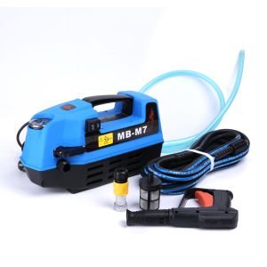 1.5KW Portable Electric Car Washer , M7 Water Jet Machine For Car Wash