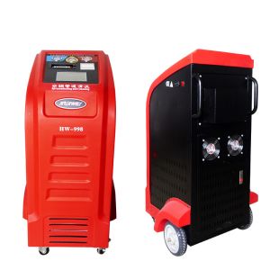 Quality High quality Car AC Gas Charging Machine AC Refrigerant Recovery Machine with cleaning function for sale