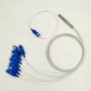 Mini Passive Optical Splitter With SC / APC Connector Wide Operating Wavelength Range