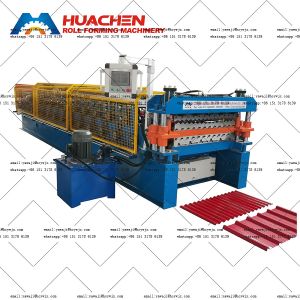 Quality PPGI / GI Steel Profile Double Deck Roll Forming Machine for sale