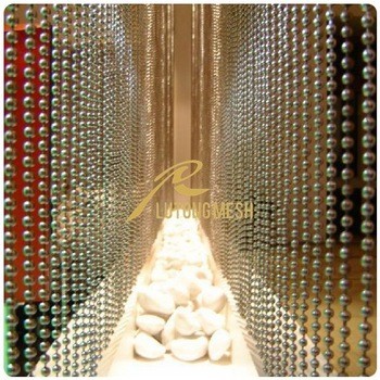 Buy Metal bead curtain hotel room curtain at wholesale prices