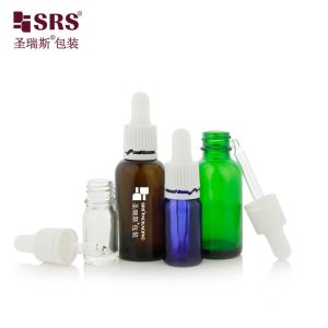 Quality D004 Unique Design TE Tamper Evident Plastic Dropper Lid 5ML 10ML 15ML 20ML 30ML 50ML 100ML Glass Bottle for sale