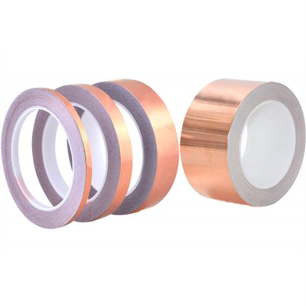 Waterproof Conductive Adhesive Copper Tape Emi Shielding Crafts Electrical