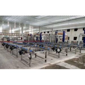 Semi Automatic Plastic Bottle Packaging Machine Loading And Unloading Cage