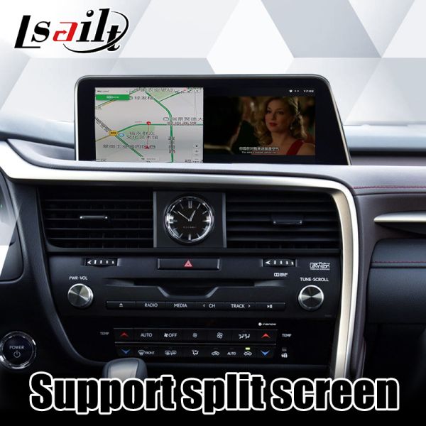 Lsailt CarPlay/ Android Video Interface included NetFlix, YouTube, Waze, google map for Lexus 2013-2021 RX450h RX350