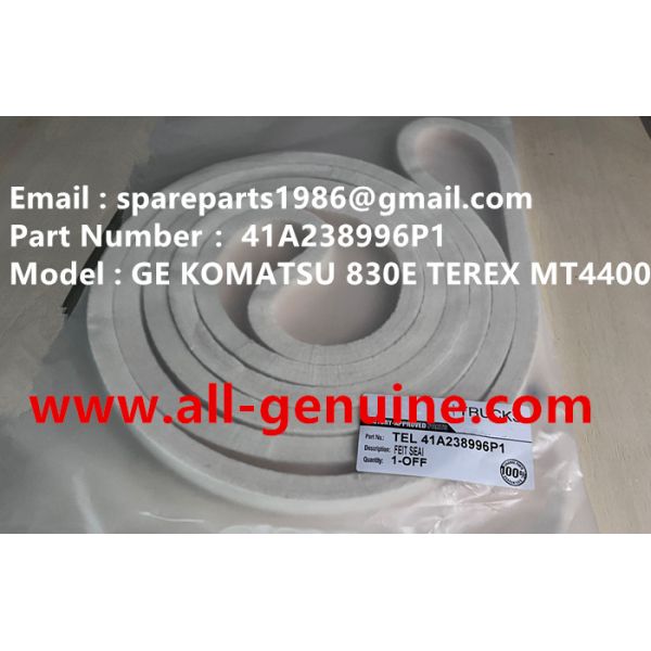 41A238996P1 SEAL GE TEREX UNIT RIG BUCYRUS CATERPILLAR MT4400AC MT5500 MT3600 NTE240 NTE260 NHL MINING DUMP TRUCK HAULER