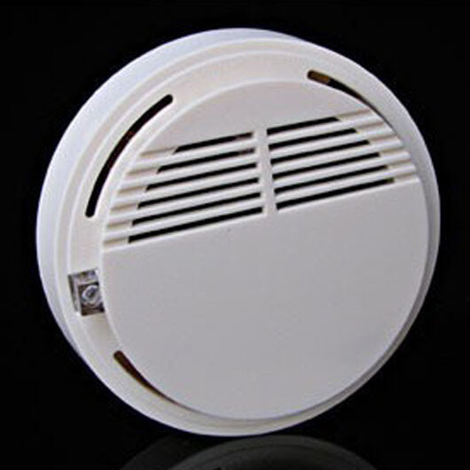 Buy Wireless Cordless Sensor Monitor Smoke Detector Fire Alarm 433MHz for ip camera at wholesale prices