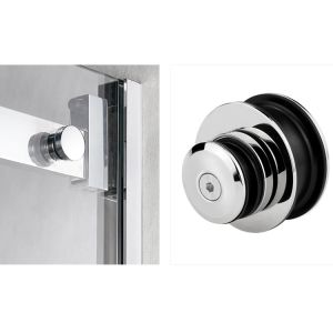 Round Shower Sliding Fitting Door Accessory Barn Door and Hardware Kit