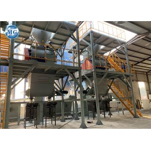 China Ceramic Tile Adhesive Dry Mortar Mixing Equipment High Efficiency on sale