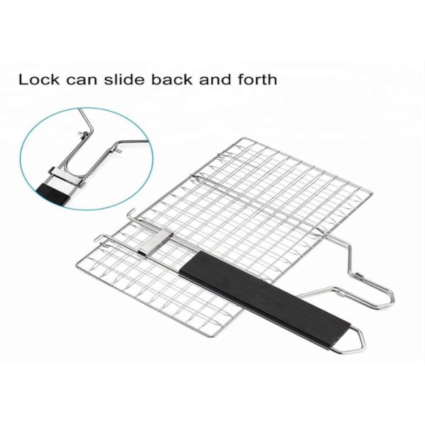 15m Camping BBQ Crimped Wire Mesh Bbq Grill 30m Barbecue