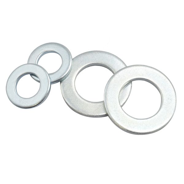 Buy 140HV 200HV Flat Lock Washer Types DIN125 Carbon Steel Q195 Galvanization at wholesale prices