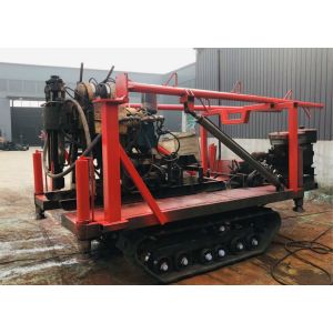 Lightweight ST-200 200 Meter Crawler Mounted Drilling Rig