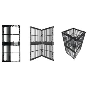 Transparent 60% P7.9-10.4\P15.625mm LED Advertising Screen With See Through