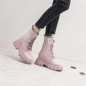 NAPPA PU Ladies Flat Boots