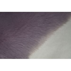 Jacquard 150cm Long Hair Fake Fur Fabric Patterned 100%AC