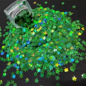 Print Method 1 color and Excellent Nail Art Effect for Saint Patrick Day Four