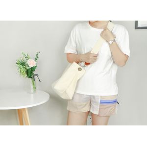 Lined With Flannel Fabric Girls 16oz Canvas Messenger Bag