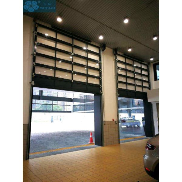Buy Luxury 2.5mm Galvanized Steel 3m High Glass Garage Doors at wholesale prices