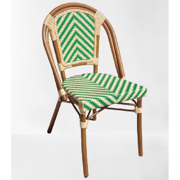 Outdoor furniture set aluminum Bamboo look Garden Ratan wicker Chair Outdoor