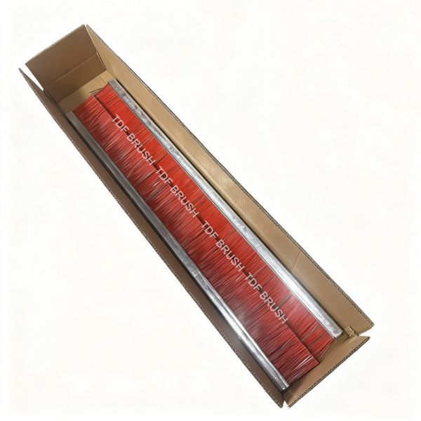 PP Mixed Steel Wire Strip Brush - Mold Cleaning & Surface Treatment for Concrete Brick Making Machines