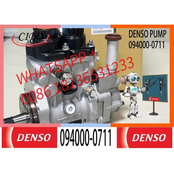 Buy Neutral New Fuel Pump 094000-0711 Common Rail Pump VG1246080050 100% Genuine 094000-0710 VG1246080050 at wholesale prices