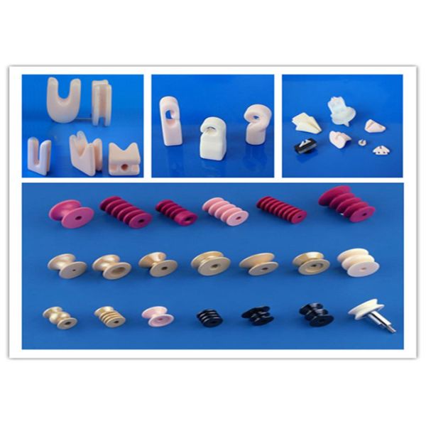 Buy High Temperature Resistance Insulation Fine Polished Alumina Ceramic Guides at wholesale prices