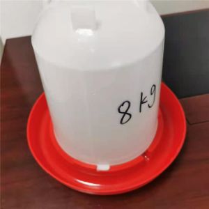 Automatic Plastic 8L Poultry Feeder Drinker For Broiler Breeder