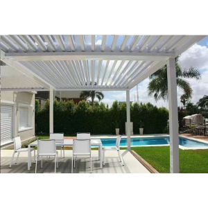 Bioclimatic Gazebo Awning garden Aluminum Louver Gazebo pergola Canopy