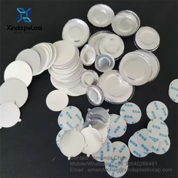 Buy Heat Sealing Induction Aluminum Foil Lid Foil Easy Peel Off Lids For Bottle at wholesale prices