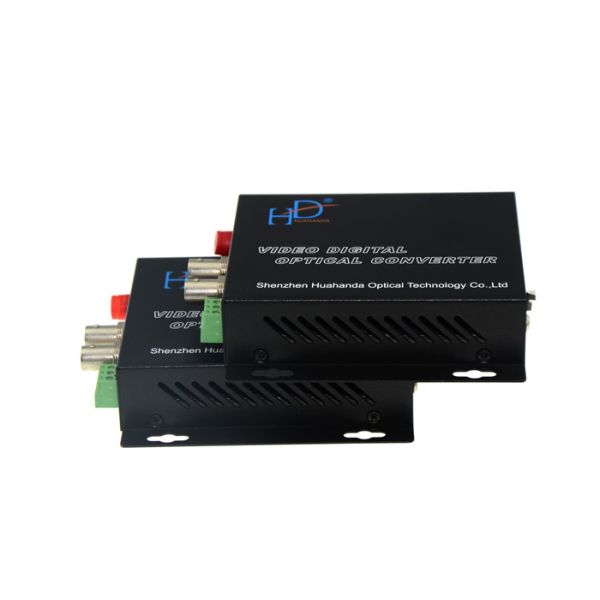 2 Channels Multi-functional Fiber Optical Video Transceiver, Video Converter,