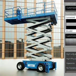 Customized Aerial Work Platform with High Lifting Speed and Customized