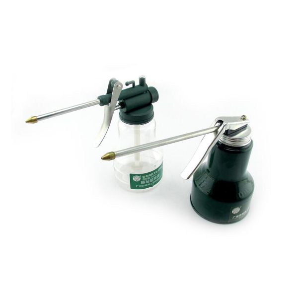 KM Plastic High Pressure Oiler 350g Transparent Oiler