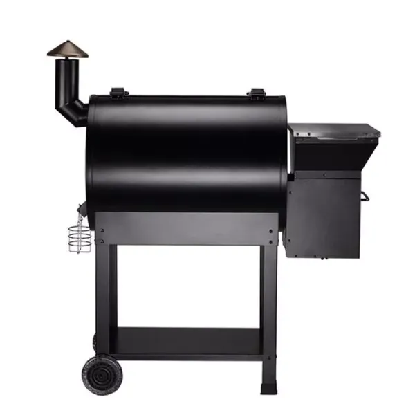 Outdoor Trolley Electric Wood Pellet Grill Smoker Barbecue Grills for Perfect Grilling