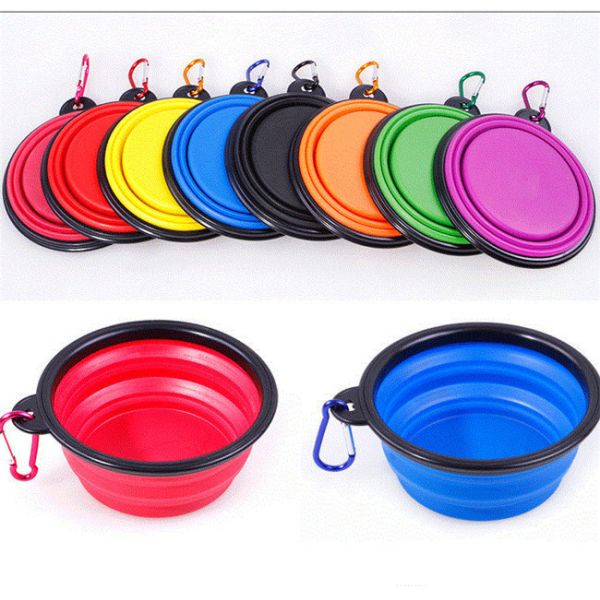 Buy Portable 80g Pet Feeder Bowl 13cm Collapsible Water Bowl at wholesale prices