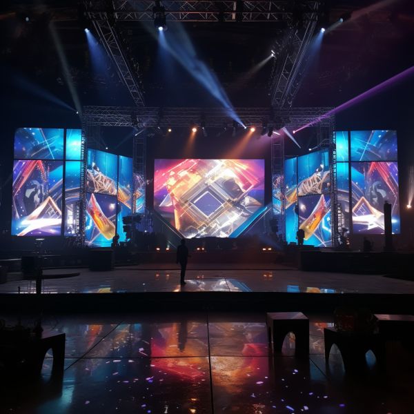 Buy P6 LED Video Wall Rental For Events Weatherproof 3840 X 2160 Resolution at wholesale prices
