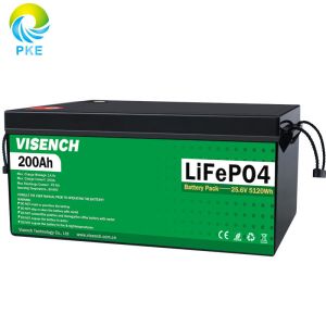 Visench Direct factory Lithium 12V 24V 100 ah lithium battery Deep 6000 Cycles
