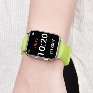 18mm 20mm 22mm Adjustable Luminous Silicone Rubber Watch Strap