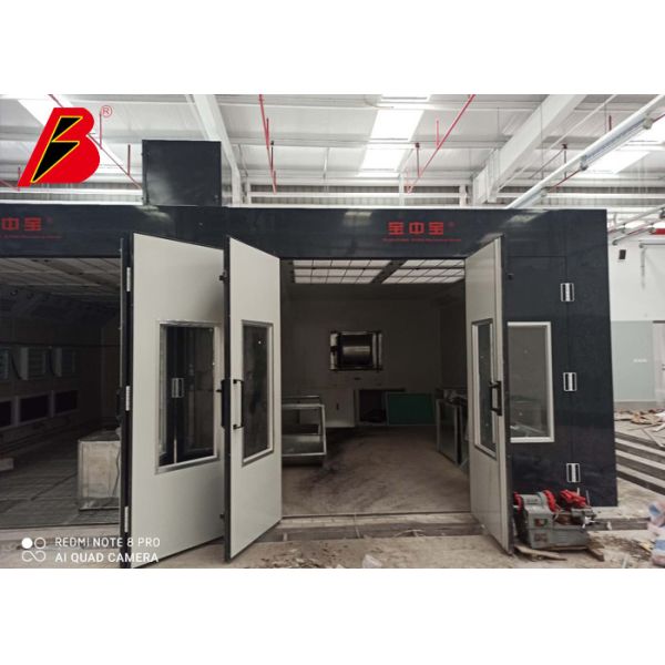 Buy Car BZB Electric Heated Spray Booth For Auto Turbine Fans at wholesale prices