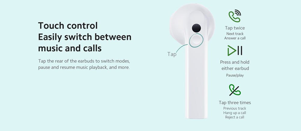 Global version Xiaomi Redmi Buds 3 Noise Cancellation Earbuds QCC Original TWS Wireless Earphone Headset