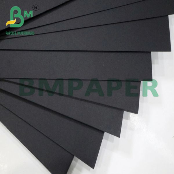 Thick And Sturdy Black Color Cardboard For Wrapping Box 200gsm 230gsm Thick And Sturdy Black Color Cardboard For Wrapping Box 200gsm 230gsm