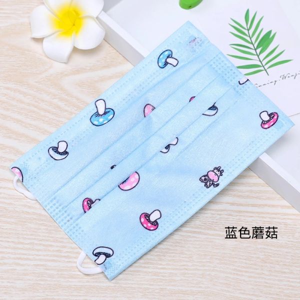 Cartoon Child 3-Ply Earloop Disposable Surgical Face Mask